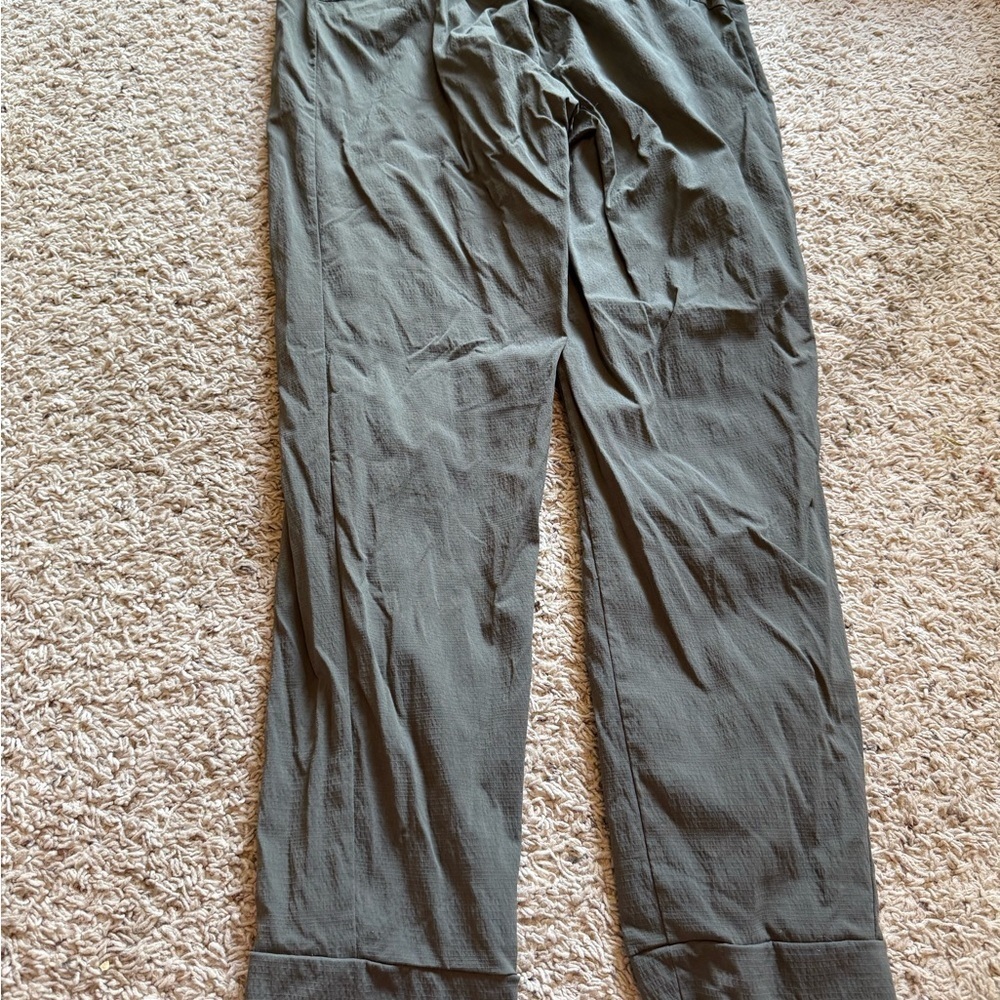 Athleta Women's Olive Joggers - Picture 3 of 3